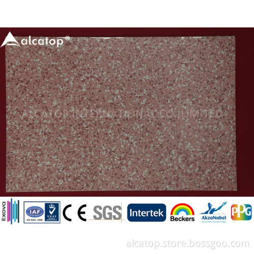 Construction Aluminum Panel with Stone Texture